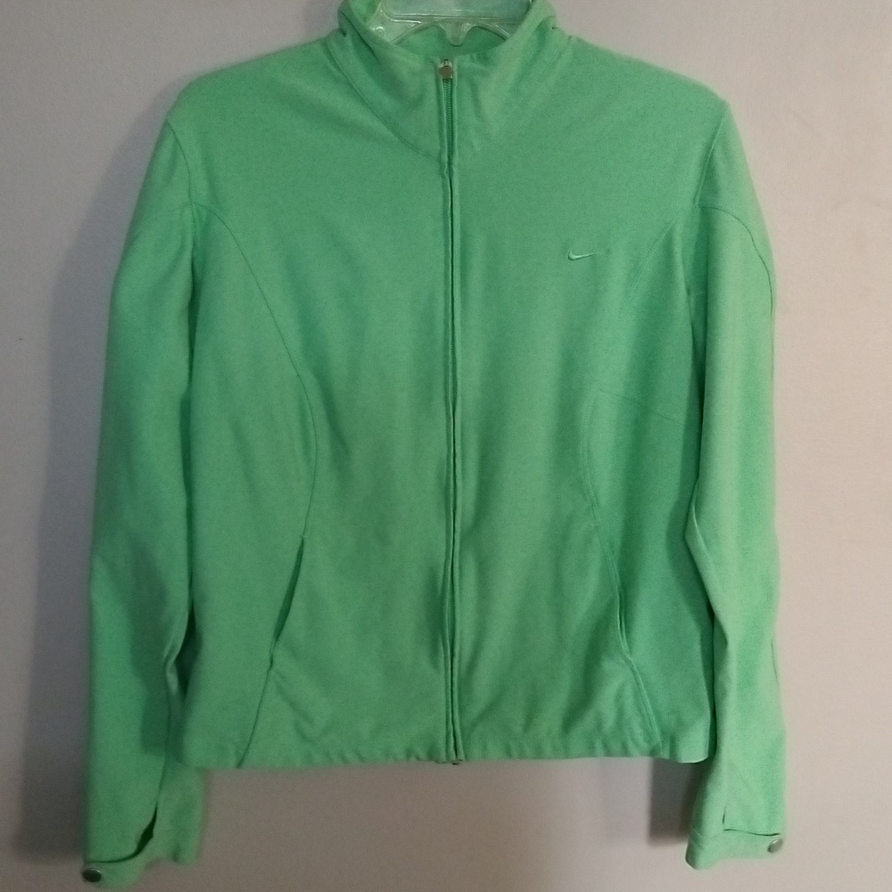 Nike mint green jacket
